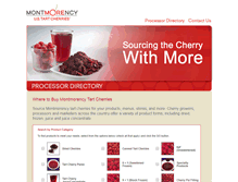 Tablet Screenshot of cherryprocessor.com